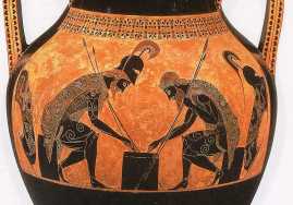 Resultado de imaxes para pinturas de la antigua grecia